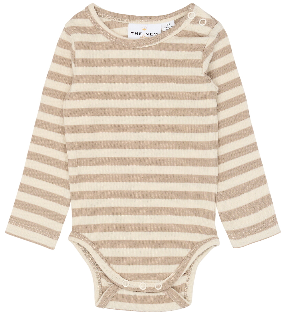 The New Siblings Body l/ä - Rib - TnsbFro - Humus Striped - The New - 1½ Jahre (86) - Body L/Ä von The New