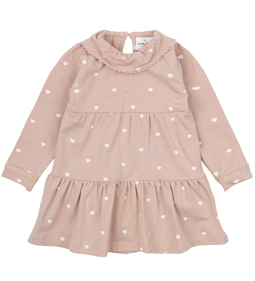 The New Siblings Bodykleid l/ä - TnsbNova - Adobe Rose m. Herz - The New - 68 - Body L/Ä The New Siblings Bodykleid l/ä - TnsbNova - Adobe Rose m. Herz - The New - 68 - Body L/Ä von The New