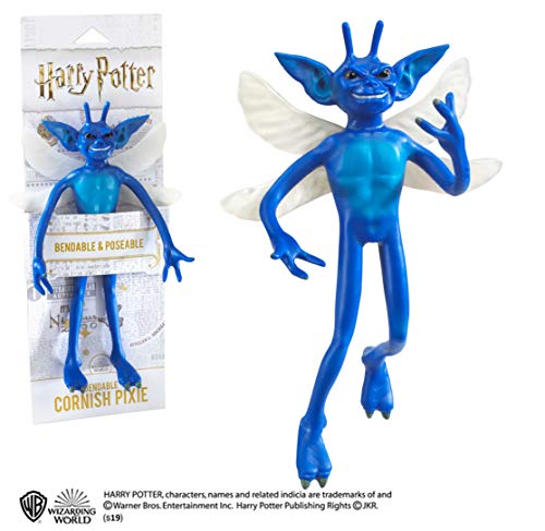 The Noble Collection Bendable Cornish Pixie Figure by Officially Licensed 7in (18 cm) Harry Potter Bendable Toy Posable Collectable Chamber of Secrets Doll Figure - for Kids & Adults von The Noble Collection