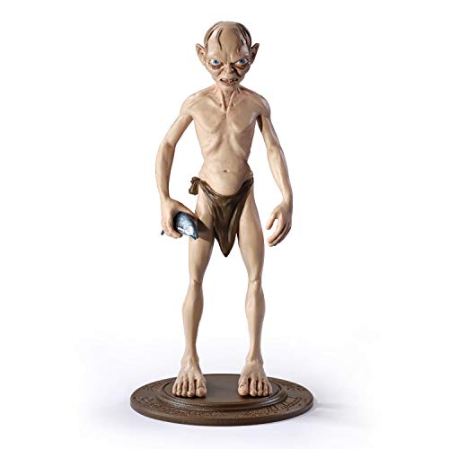 The Noble Collection Bendyfigs Gollum Officially Licensed 19cm Lord of The Rings Bendable Toy Posable Collectable Doll Figures with Stand - for Kids & Adults von The Noble Collection