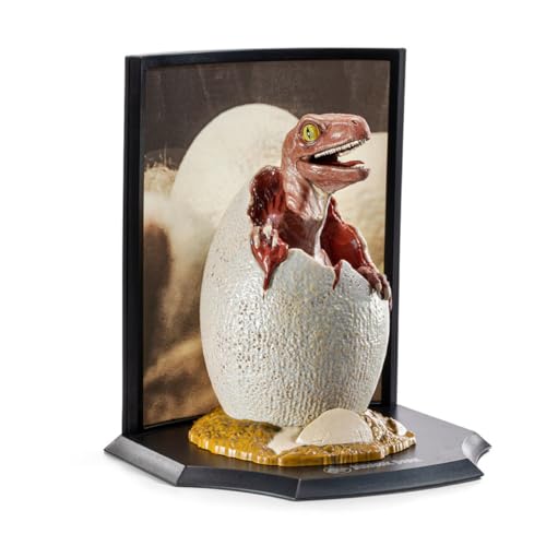 Jurassic Park Statuette Toyllectible Treasure Raptor Egg Life Finds A Way 12 cm von The Noble Collection