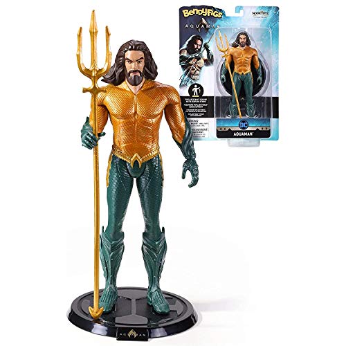 The Noble Collection DC-Aquaman Bendyfig (Movie) von The Noble Collection