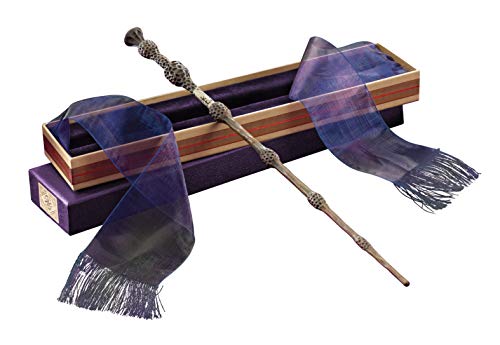 The Noble Collection Professor Dumbledore Wand in Ollivanders Box 15.7 inch (40cm) Professor Dumbledore Wand With Replica Ollivanders Wand Box - Harry Potter Film Set Movie Props Wands von The Noble Collection