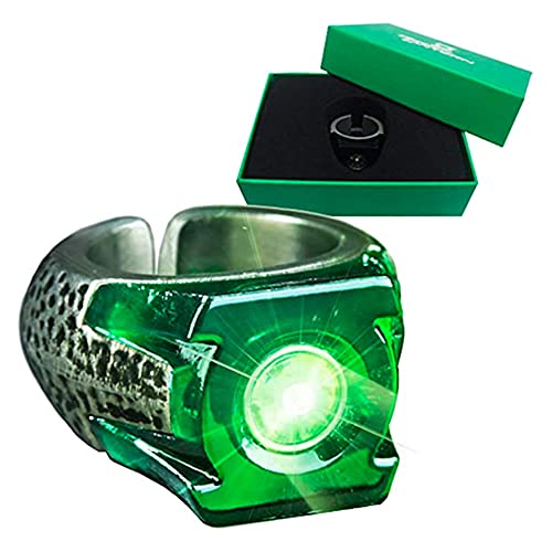 The Noble Collection Green Lantern Light-Up Ring () Costume Accessory von The Noble Collection