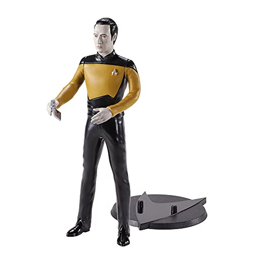 The Noble Collection Star Trek The Next Generation Lt. Cmdr. Data Bendyfig von The Noble Collection