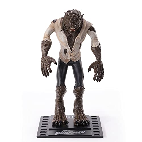 The Noble Collection Universal Monsters Bendyfigs Biegefigur Wolfman 19 cm (NN1164) von BendyFigs