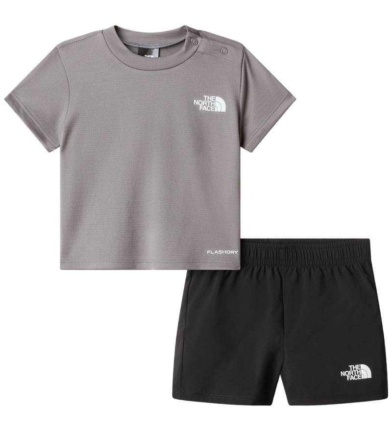 The North Face Shorts Set - Baby - Smoked Pearl/TNF Black - The North Face - 6-12 mt - Shorts The North Face Shorts Set - Baby - Smoked Pearl/TNF Black - The North Face - 6-12 mt - Shorts von The North Face