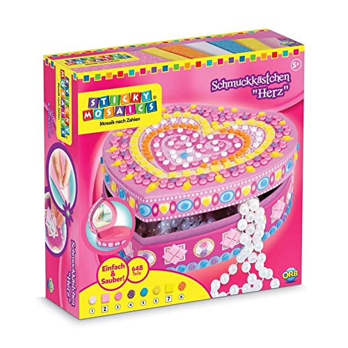 In Vento 620104 - Sticky Mosaics Herz Box von The Orb Factory