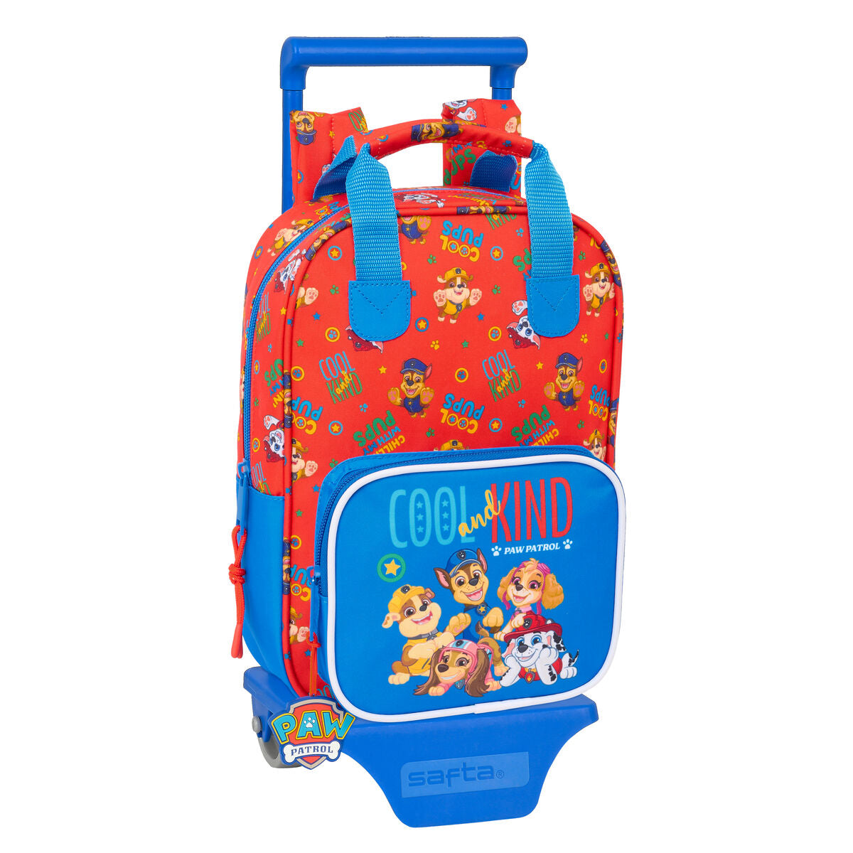 Schulrucksack mit Rädern The Paw Patrol Cool Blau Rot 20 x 28 x 8 cm Schulrucksack mit Rädern The Paw Patrol Cool Blau Rot 20 x 28 x 8 cm von The Paw Patrol