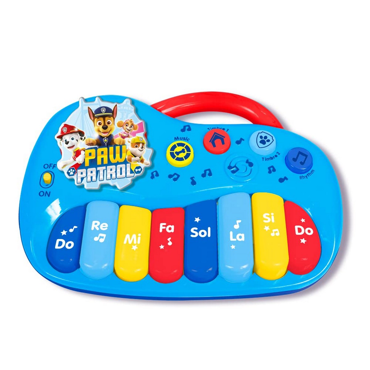 Spielzeug-Klavier The Paw Patrol Elektronisches Klavier (3 Stück) von The Paw Patrol