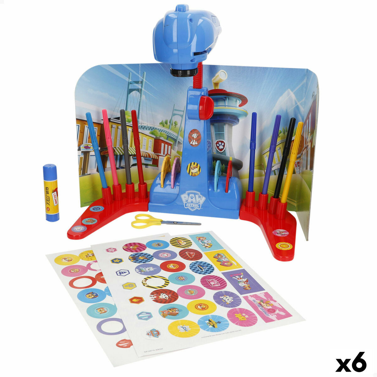 Zeichenset The Paw Patrol (6 Stück) von The Paw Patrol