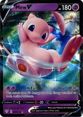 Pokémon Einzelkarte MEW V 069/189 DARKNESS ABLAZE - Sammlerkarte - Pokemon TCG Card - 1 Stück Pokémon Einzelkarte MEW V 069/189 DARKNESS ABLAZE - Sammlerkarte - Pokemon TCG Card - 1 Stück von The Pokemon Company International