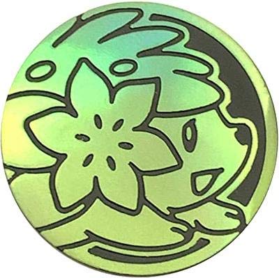 The Pokemon Company International Pokemon TCG Münze SHAYMIN [Hellgrün] - Kartenspiel - Münze - 7+ - 35 MM DIAMETER - Kunststoff - Klassisch - Unisex - Deutsch von The Pokemon Company International