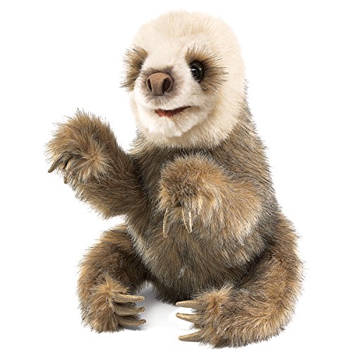 Folkmanis Baby Sloth Hand Puppet von The Puppet Company