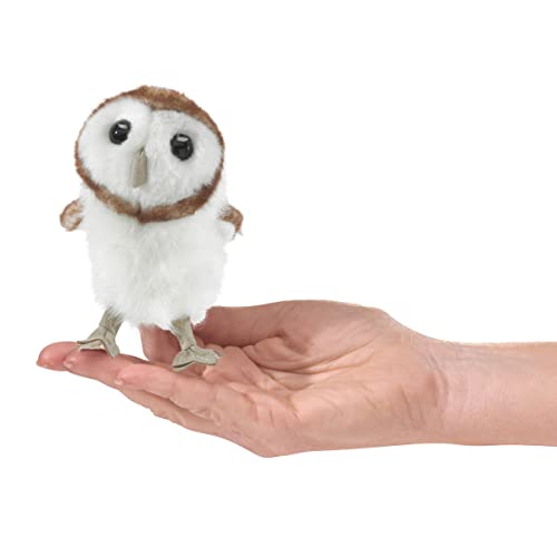Folkmanis Barn Owl Finger Puppet von The Puppet Company