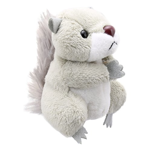 The Puppet Company Eichhörnchen Fingerpuppe, Grau von The Puppet Company