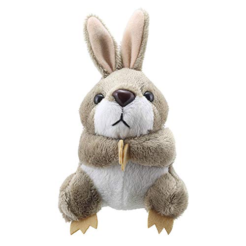 The Puppet Company Kaninchen Fingerpuppe, Grau von The Puppet Company