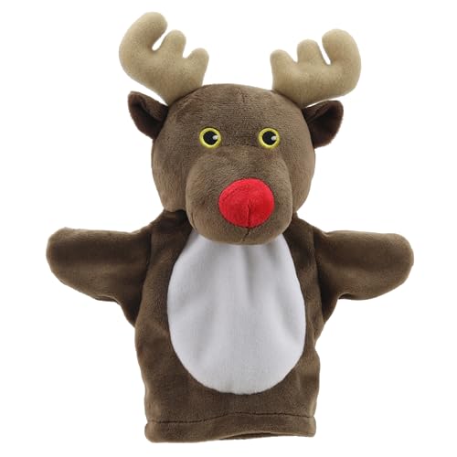 The Puppet Company - My First Christmas Puppet - Rentier Handpuppe - Geeignet ab Geburt - PC003829 von The Puppet Company