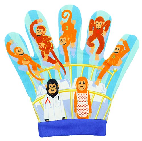 Lieblings Song Mitt Fünf kleine Affen Handschuhe von The Puppet Company