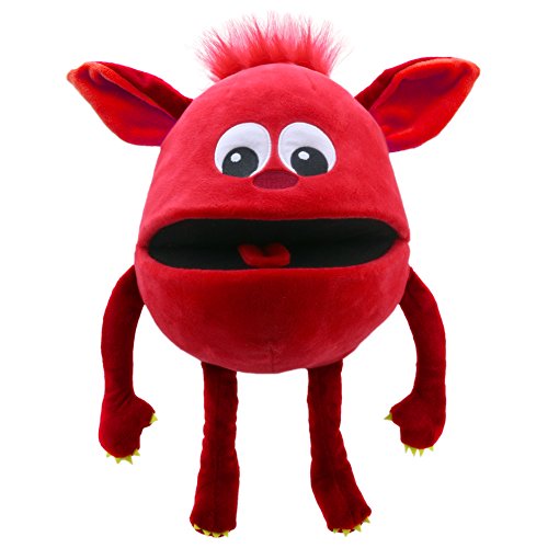 The Puppet Company PC004408 Monster Handpuppe, rot, 35 x 20 x 16 centimeters von The Puppet Company