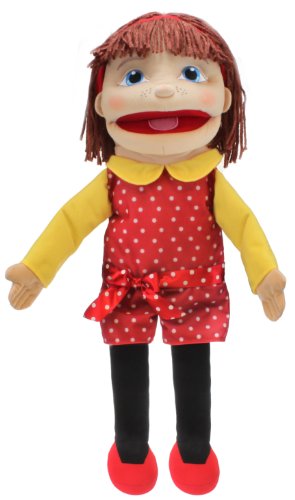 The Puppet Company - People Puppet Buddies - Medium Girl (Light Skin Tone),PC002054 von The Puppet Company