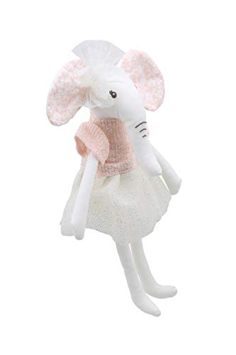 Wilberry WB004240 Elefant Plüschtier, Rosa von The Puppet Company