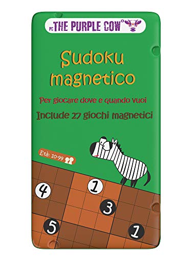 Purple Cow- Sudoku Magnetspiel, Grün, 7290016026962 von The Purple Cow