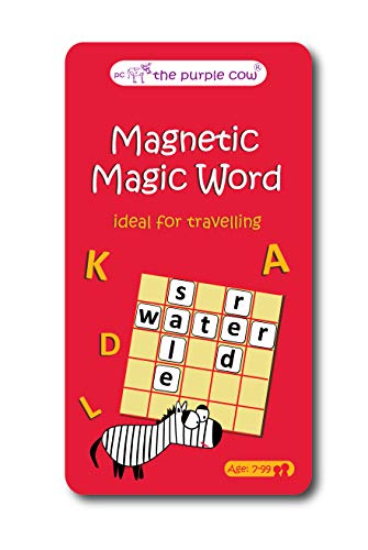 The Purple Cow 332331 Magic Word Magnetic Travel Game von The Purple Cow