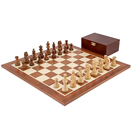 The Regency Chess Company Ltd, England Down Kopf Grand Sheesham Meisterschaft Schachspiel von The Regency Chess Company Ltd, England