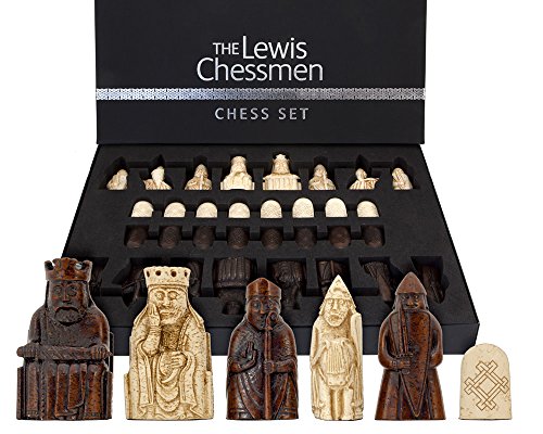 Isle of Lewis Chess Pieces by the National Museum of Scotland - Luxury Themed Chess Pieces based on Historic Artefacts Isle of Lewis Chess Pieces by the National Museum of Scotland - Luxury Themed Chess Pieces based on Historic Artefacts von The Regency Chess Company