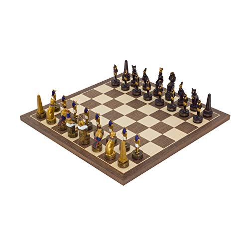 The Ancient Egypt Hand painted themed Chess set by Italfama von The Regency Chess Company