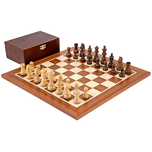 The Unten Kopf Sheesham Meisterschaft Schachspiel von The Regency Chess Company