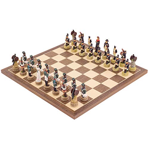 the Regency Chess Company Ltd The Napoleon vs Russen handbemalt stilisiert Schach festgelegten italfama the Regency Chess Company Ltd The Napoleon vs Russen handbemalt stilisiert Schach festgelegten italfama von The Regency Chess Company
