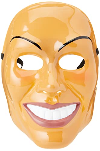 The Rubber Plantation TM „The Purge“ Maske, lächelnder Mann, Halloween-Kostüm für Erwachsene, Unisex, Einheitsgröße, 619219292153 von The Rubber Plantation TM