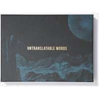 Untranslatable Words von The School of Life