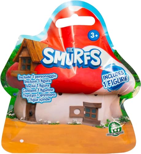 The Smurfs Die Schlümpfe, 1 Figur, 5,5 cm, Überraschung, im Beutel, zufällige Modelle zum Sammeln, Spielzeug für Kinder ab 3 Jahren, PUF11 von The Smurfs