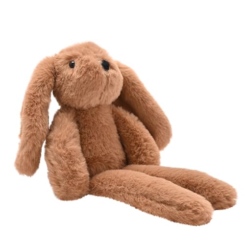 Cookie The Plush Long Leg Dark Brown Bunny 35 cm von The Softies