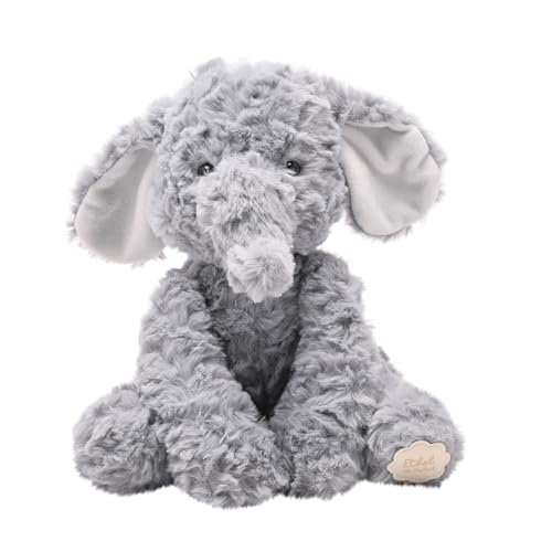 Ethel The Plush Sitzender grauer Elefant 22 cm von The Softies