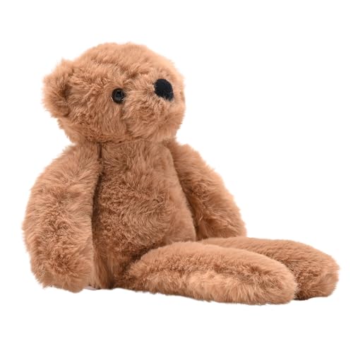Hampton The Plush Long Leg dunkelbrauner Teddybär 30 cm von The Softies