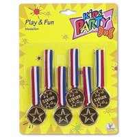 Medaillen, 6 Stück von The Toy Company