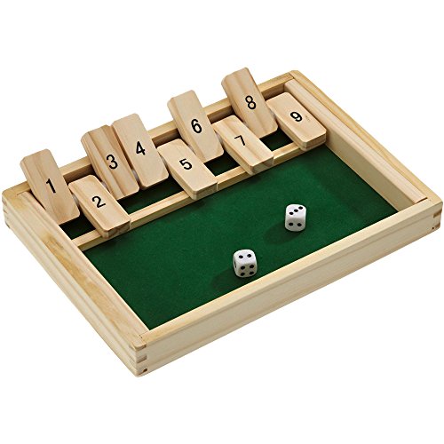 Beluga Spielwaren 10021 - Klappbrett aus Holz, aufregendes und kniffliges Würfelspiel von Beluga Spielwaren GmbH