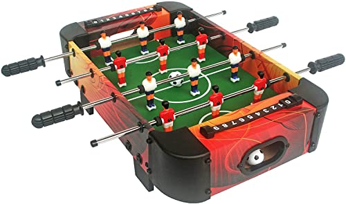 The Toy Company Mini Kicker Tischkicker Tischfußballl aus Holz 60 cm Soccer Edition von The Toy Company