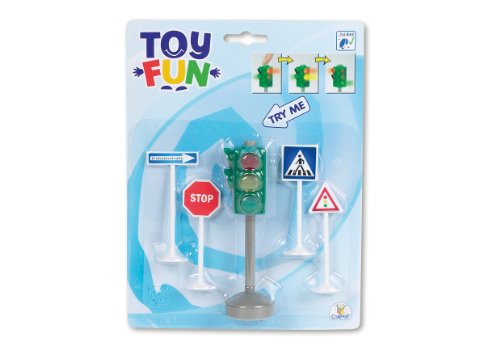Toys of Fun Ampel m. Verk.zeichen,2-f.s.,190x250 von The Toy Company