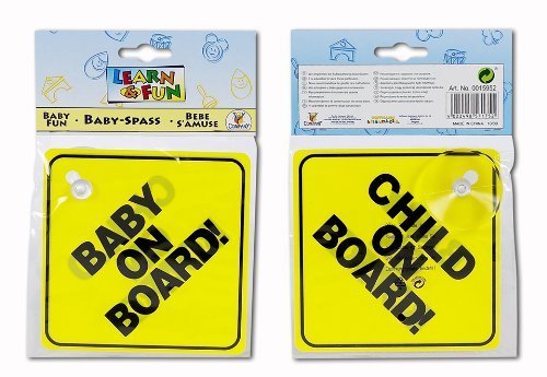Zut LEARN & FUN 'Baby on Board'- Schild (30) von The Toy Company