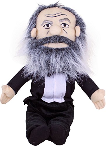 MIK Funshopping Little Thinkers Plüsch-Puppe Karl Marx von The Unemployed Philosophers Guild