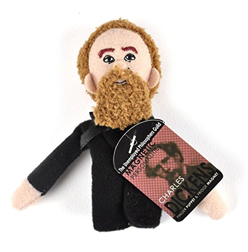 The Unemployed Philosophers Guild Charles Dickens Finger Puppet and Refrigerator Magnet - for Kids and Adults von The Unemployed Philosophers Guild