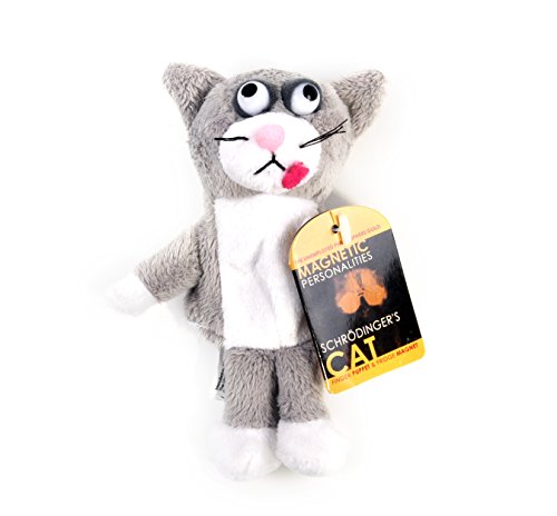 The Unemployed Philosophers Guild Schrodinger's Cat Finger Puppet and Refrigerator Magnet - for Kids and Adults von The Unemployed Philosophers Guild