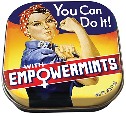 Women's Empowermints - Rosie The Riveter - 1 Tin of Mints von The Unemployed Philosophers Guild