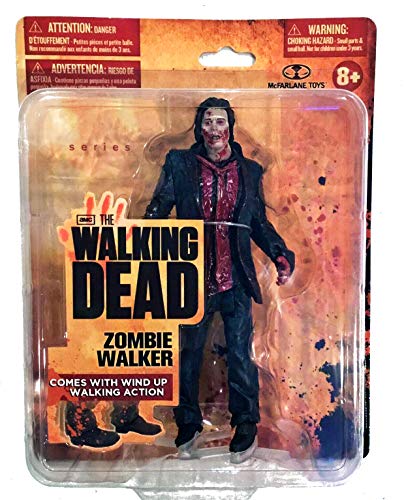 McFarlane - The Walking Dead - AMC TV Serie 1 - Short Card Action Figur - Zombie Walker (Wind Up Walking Action) von The Walking Dead