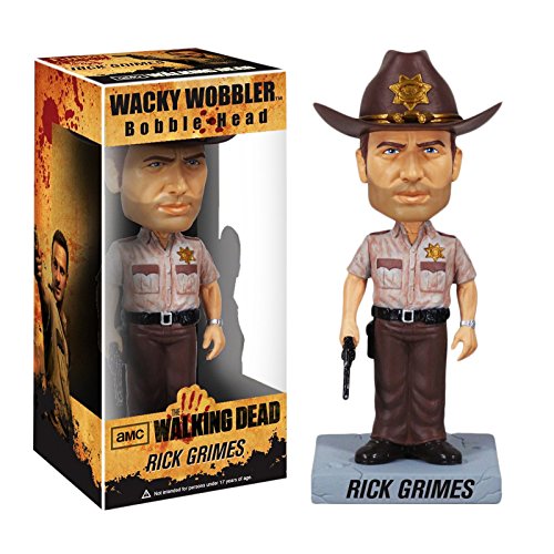 The Walking Dead Wacky Wobbler Wackelkopf-Figur Rick 18 cm von The Walking Dead